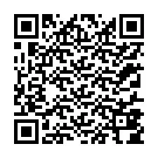 QR kód a telefonszámhoz +12317804101