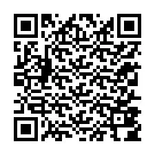 QR-code voor telefoonnummer +12317804376