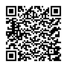 Kode QR untuk nomor Telepon +12317807291