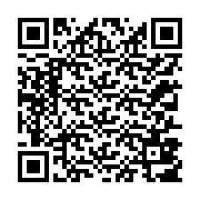 Código QR para número de teléfono +12317807579