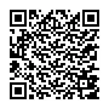 QR-koodi puhelinnumerolle +12317807586