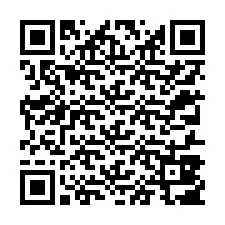 Código QR para número de telefone +12317807808