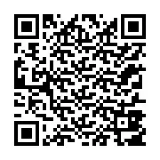 QR-code voor telefoonnummer +12317807815