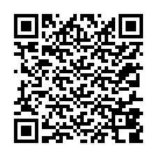 Codice QR per il numero di telefono +12317808109