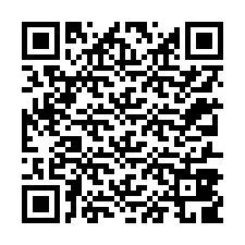 QR код за телефонен номер +12317809849