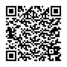 QR-код для номера телефона +12317809946