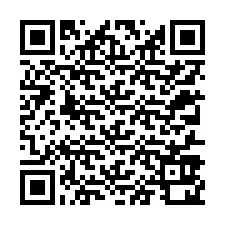 Código QR para número de teléfono +12317920918