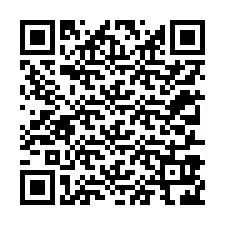 QR-koodi puhelinnumerolle +12317926039