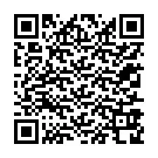 Kode QR untuk nomor Telepon +12317928093