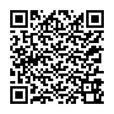Codice QR per il numero di telefono +12317960058