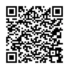 QR-koodi puhelinnumerolle +12317998873