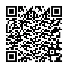 QR-code voor telefoonnummer +12318304434