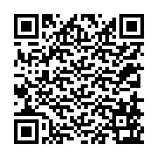 QR Code pour le numéro de téléphone +12318563509