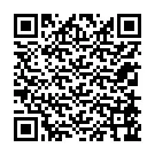 QR-code voor telefoonnummer +12318566897