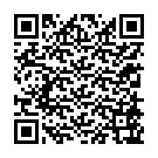 QR-code voor telefoonnummer +12318567866