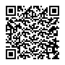 Kode QR untuk nomor Telepon +12318654386