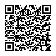 Código QR para número de teléfono +12318654484