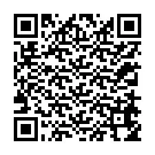 QR код за телефонен номер +12318654889