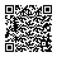 Kode QR untuk nomor Telepon +12318657412