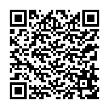 Kod QR dla numeru telefonu +12318657554