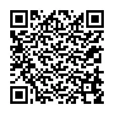 Código QR para número de teléfono +12318658103