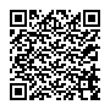 QR-koodi puhelinnumerolle +12318658909