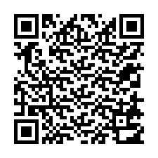 Código QR para número de teléfono +12318712813