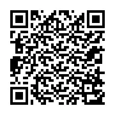 QR Code สำหรับหมายเลขโทรศัพท์ +12318753647