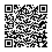 QR kód a telefonszámhoz +12318754405