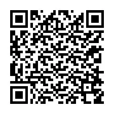 QR-код для номера телефона +12318758292