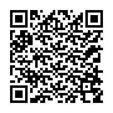 Código QR para número de teléfono +12318758361