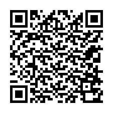 Código QR para número de teléfono +12318770377