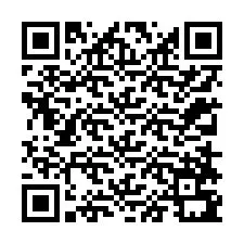 QR-код для номера телефона +12318791689