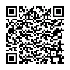 Kode QR untuk nomor Telepon +12318798443