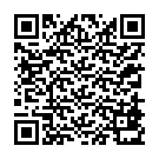 QR-код для номера телефона +12318831818