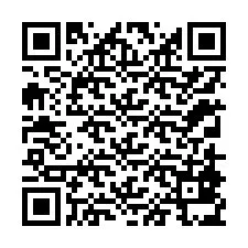 QR-код для номера телефона +12318835851