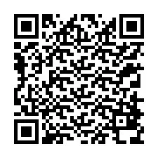 Codice QR per il numero di telefono +12318838250