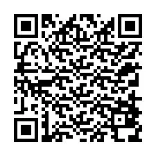 QR-code voor telefoonnummer +12318838314