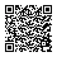 QR kód a telefonszámhoz +12318838351