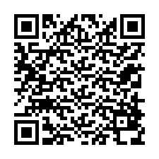 Kode QR untuk nomor Telepon +12318838657