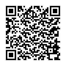 Código QR para número de teléfono +12318838816