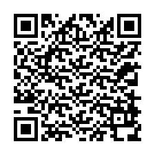 Kode QR untuk nomor Telepon +12318938499