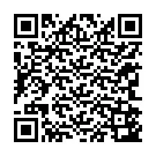 Kode QR untuk nomor Telepon +12342543012