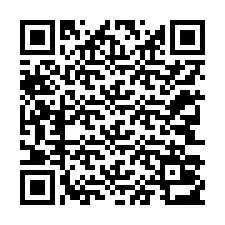 Kode QR untuk nomor Telepon +12343013639