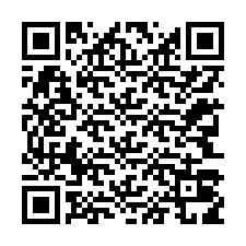 Codice QR per il numero di telefono +12343019829