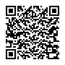 QR код за телефонен номер +12343030407