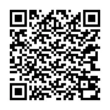 Código QR para número de teléfono +12343030408