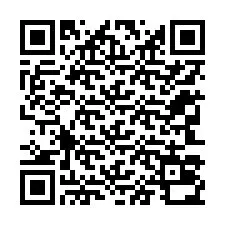 QR Code pour le numéro de téléphone +12343030413