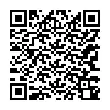 Codice QR per il numero di telefono +12343340125
