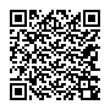 QR kód a telefonszámhoz +12343340667